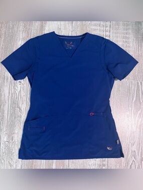 SMITTEN scrub set Royal blue S